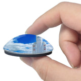 Dugny France Musee de l'Air et de l'Espace 3D Fridge Magnet Crystal Glass