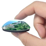 Duilhac-sous-Peyrepertuse France Chateau 3D Fridge Magnet Crystal Glass