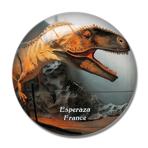 Esperaza France Musee 3D Fridge Magnet Crystal Glass