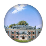 Ferney-Voltaire France Chateau 3D Fridge Magnet Crystal Glass