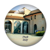 Forli Italy San Domenico Museum 3D Fridge Magnet Crystal Glass