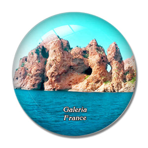 Galeria France Galeria Marina 3D Fridge Magnet Crystal Glass