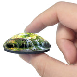 Gemenos France Parc de Saint-Pons 3D Fridge Magnet Crystal Glass