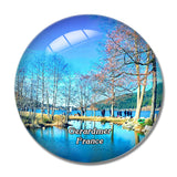 Gerardmer France Lac de Gerardmer 3D Fridge Magnet Crystal Glass