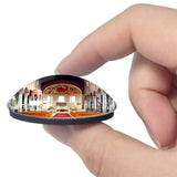 Grado Italy Basilica di Sant'Eufemia 3D Fridge Magnet Crystal Glass