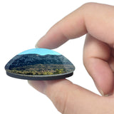 Herault France Pic St-Loup 3D Fridge Magnet Crystal Glass