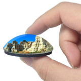 Ille-sur-Tet France Orgues 3D Fridge Magnet Crystal Glass