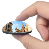 Germany Freiburg Cathedral 3D Fridge Magnet Crystal Glass