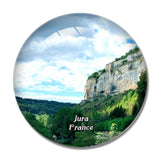 Jura France Reculee de Baume-les-Messieurs1 3D Fridge Magnet Crystal Glass