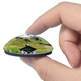 La Clusaz France Col des Aravis 3D Fridge Magnet Crystal Glass