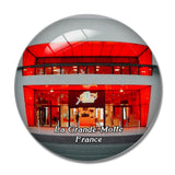 La Grande-Motte France Casino Pasino 3D Fridge Magnet Crystal Glass