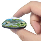 La Salette-Fallavaux France Sanctuaire de Notre Dame 3D Fridge Magnet Crystal Glass