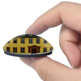 Germany Goethe House Frankfurt 3D Fridge Magnet Crystal Glass