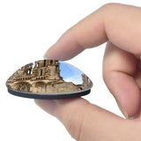 Laon France Cathedrale Notre-Dame 3D Fridge Magnet Crystal Glass