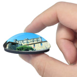 Le Barroux France Chateau 3D Fridge Magnet Crystal Glass