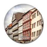 Germany Hannover 3D Fridge Magnet Crystal Glass