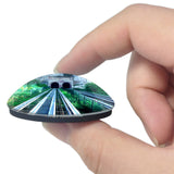 Le Treport France Funiculaire 3D Fridge Magnet Crystal Glass