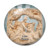 Lens France Louvre-Lens 3D Fridge Magnet Crystal Glass