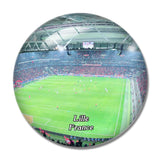 Lille France Stade Pierre Mauroy 3D Fridge Magnet Crystal Glass