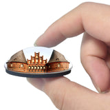 Germany Holstentor Lubeck 3D Fridge Magnet Crystal Glass