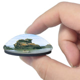 Lorient France Ile de Groix 3D Fridge Magnet Crystal Glass