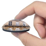 Mane France Chateau de Sauvan 3D Fridge Magnet Crystal Glass