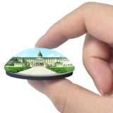 Germany Karlsruhe Palace 3D Fridge Magnet Crystal Glass