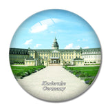 Germany Karlsruhe Palace 3D Fridge Magnet Crystal Glass