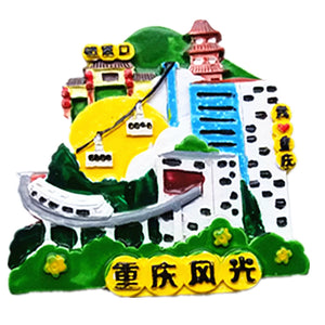 Chongqin China Fridge Magnet 3D Resin