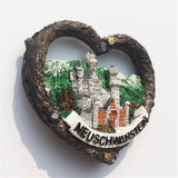 New Swan Stone Castle Germany Fridge Magnet 3D Resin