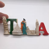 Italy Fridge Magnet 3D Resin