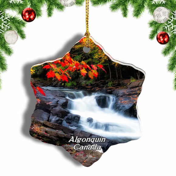 Canada Algonquin Christmas Ornament 3 Inches Snow