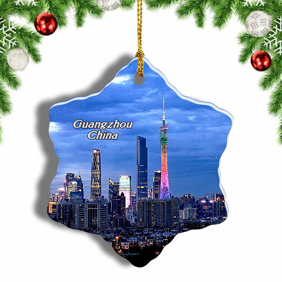 China Guangzhou Christmas Ornament 3 Inches Snow