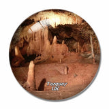 UK England Kents Cavern Torquay 3D Fridge Magnet Crystal Glass