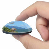 Vietnam Nha Trang 3D Fridge Magnet Crystal Glass