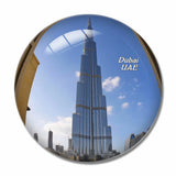 Burj Khalifa Dubai 3D Fridge Magnet Crystal Glass