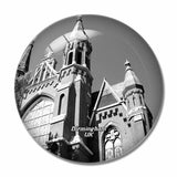 UK England Birmingham Cathedral 3D Fridge Magnet Crystal Glass