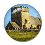 UK England Bridgend 3D Fridge Magnet Crystal Glass