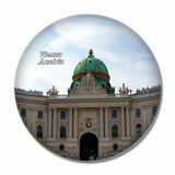 Austria Imperial Palace Hofburg Vienna 3D Fridge Magnet Crystal Glass