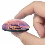 Turkey The Great Mosque Bursa 3D Fridge Magnet Crystal Glass