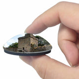 UK England Pickering Castle 3D Fridge Magnet Crystal Glass