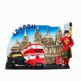 London England UK Fridge Magnet 3D Resin