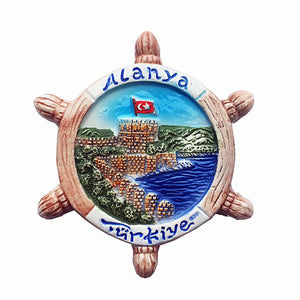 Alanya Turkey Fridge Magnet 3D Resin