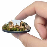 Catholic Church Santiago de Chile 3D Fridge Magnet Crystal Glass