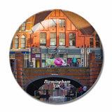UK England Birmingham Gas Street Basin 3D Fridge Magnet Crystal Glass