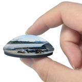 Canada Beach Tofino Vancouver Island British Columbia 3D Fridge Magnet Crystal Glass