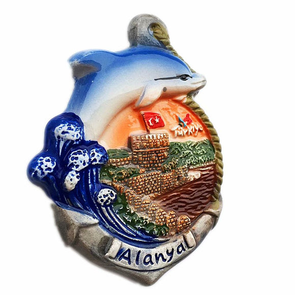 Alanya Turkey Fridge Magnet 3D Resin