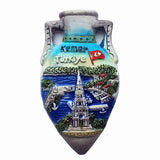 Kemer Turkey Fridge Magnet 3D Resin