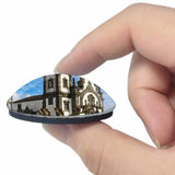 Portugal Ponta Delgada 3D Fridge Magnet Crystal Glass