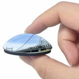 USA America Astoria Park Bridge 3D Fridge Magnet Crystal Glass